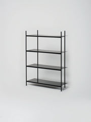 Shelving Set / 4 Levels | Black
