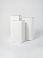 Cube Set 2 / 18" / White / Bianco Carrara