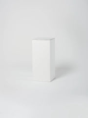 Cube 4 / 18" x 39" / White / Bianco Carrara