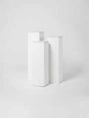 Cube Set 1 / 12" / White / White Concrete