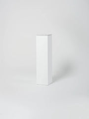 Cube 3 / 12" x 47" / White / Bianco Carrara