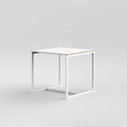 Table 10 / Square / White / White Plywood