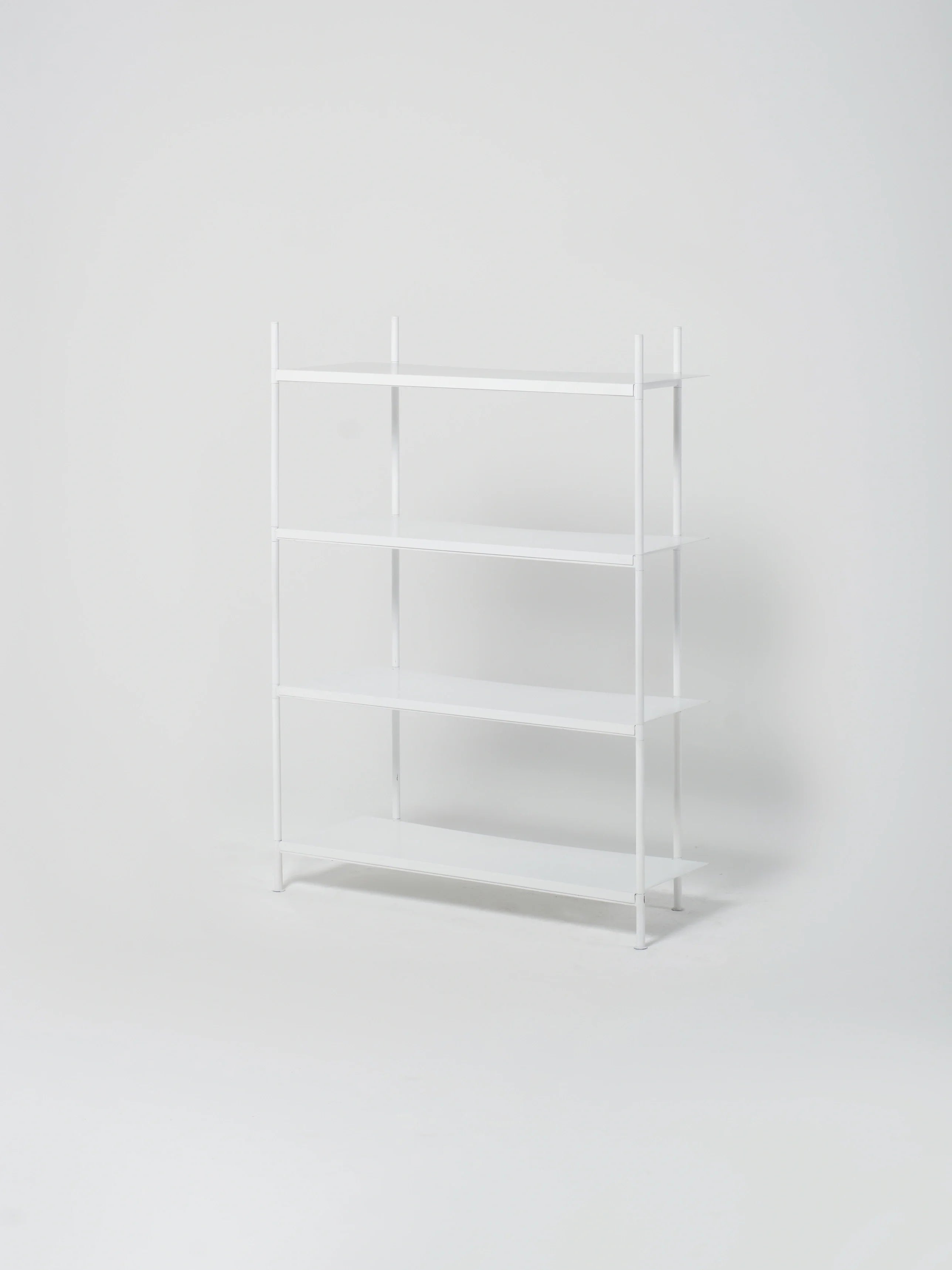 Shelving Set / 4 Levels | White