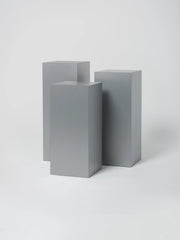 Cube Set 8 / 18" / Brushed Steel