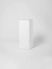 Cube 6 / 18" x 47" / White / Bianco Carrara