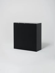 Cube 9 / 39" x 16" x H39" / Black / Nero Marquina