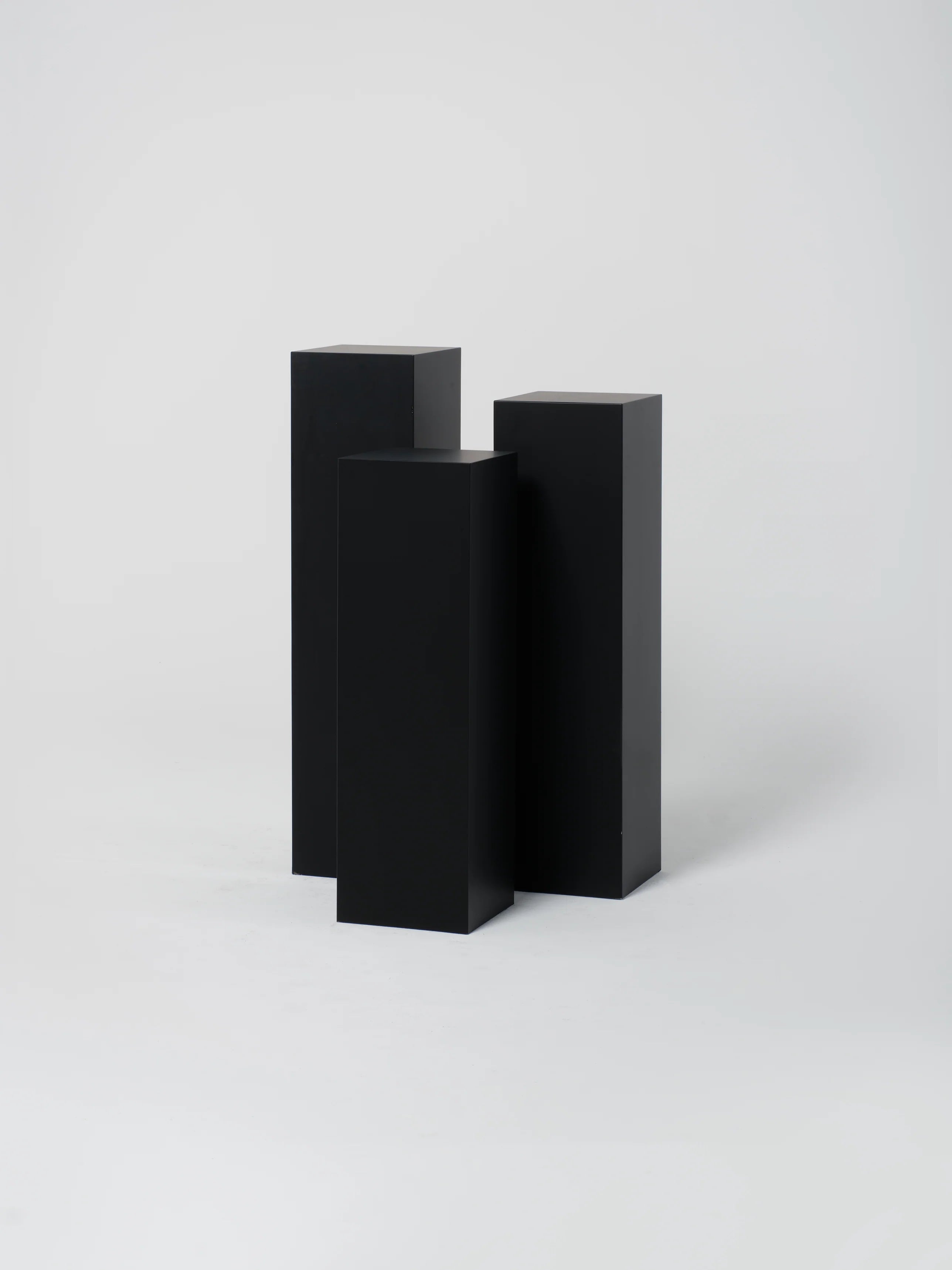 Cube Set 3 / 12" / Black