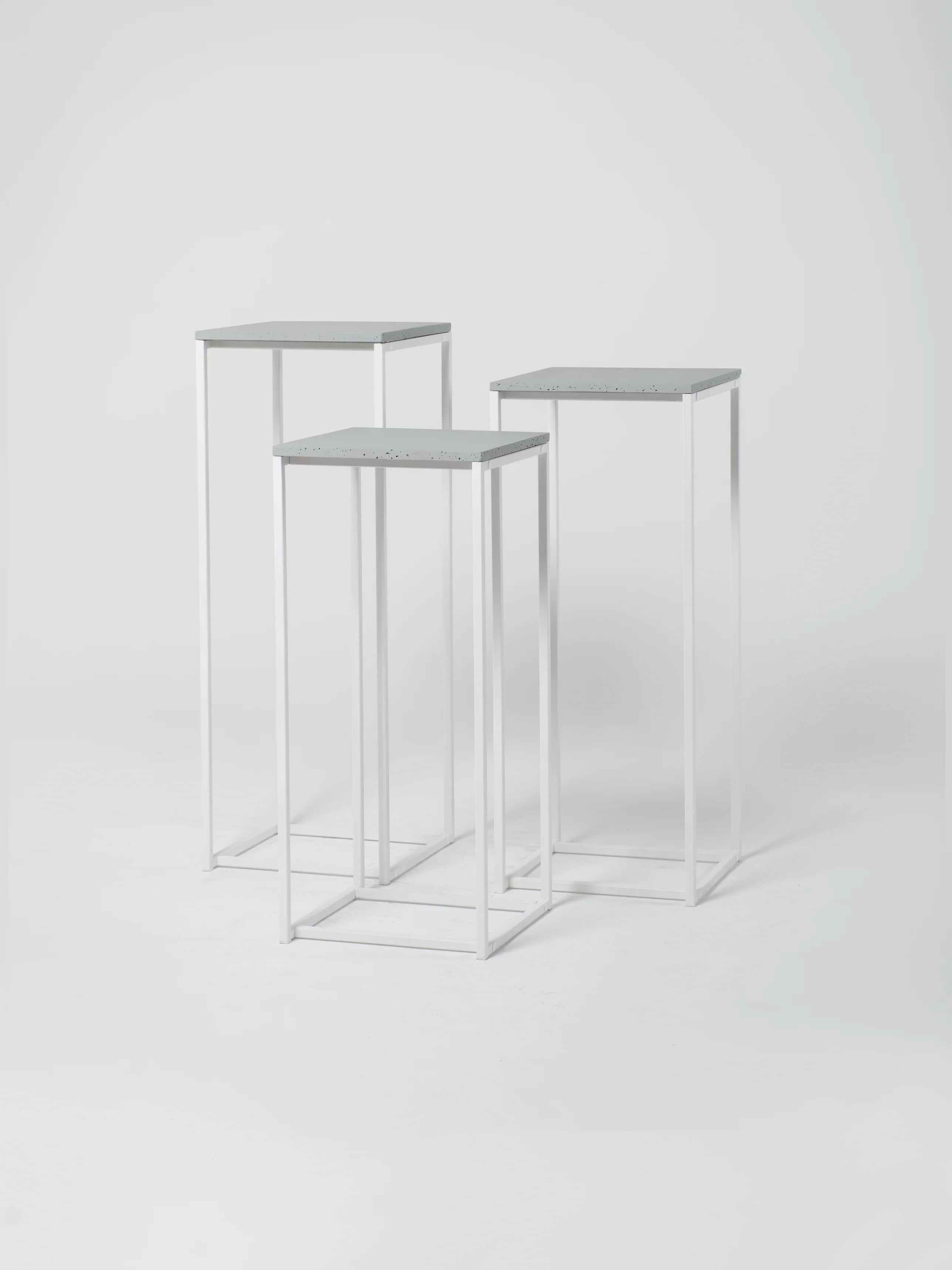 Podium Set 5 / 18" Square / Architectural Concrete