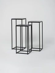 Podium Set 9 / 18" Square / Anthracite Concrete