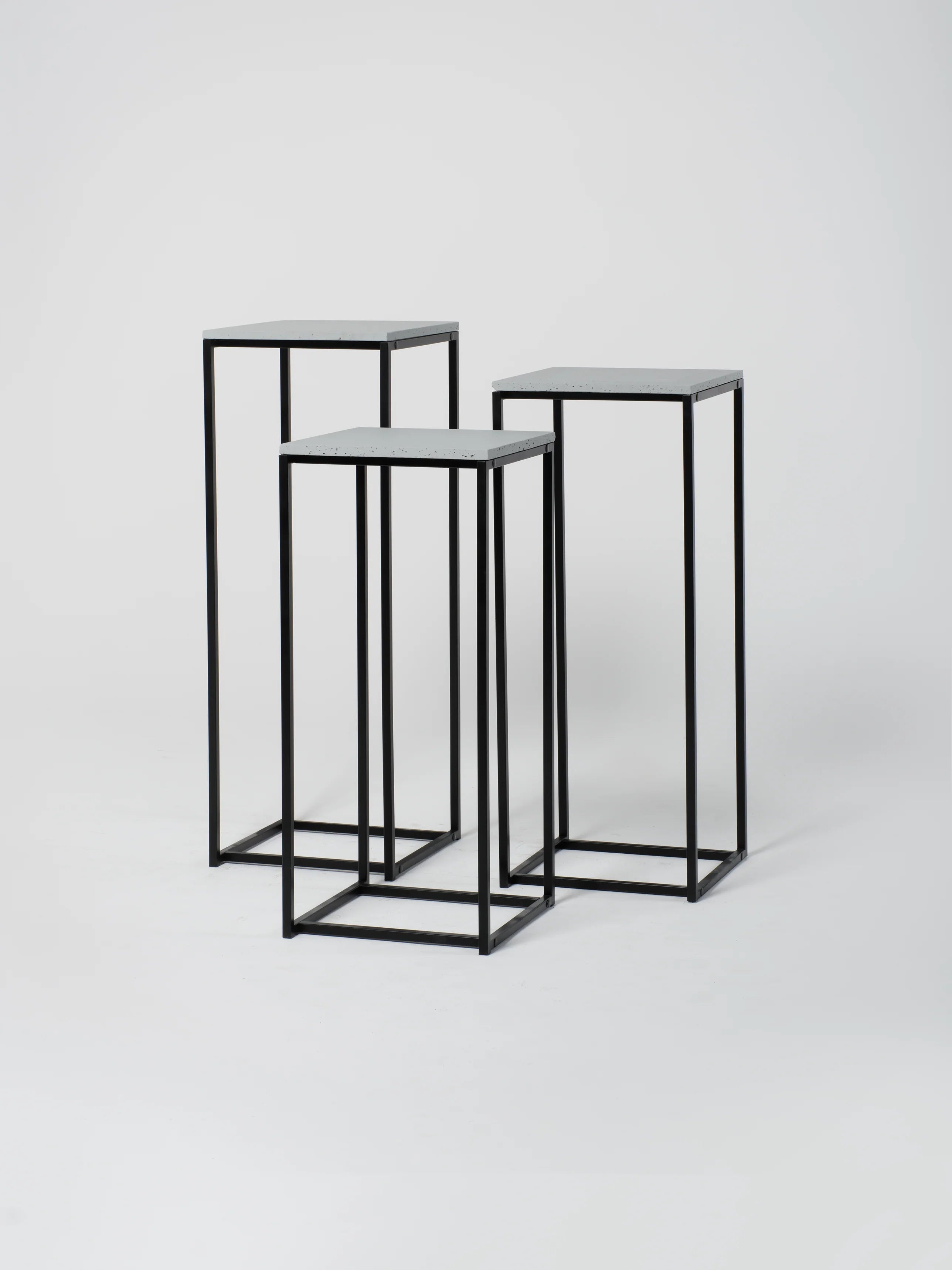 Podium Set 6 / 18" Square / Architectural Concrete