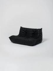 Togo Sofa / Black | 2-Seater