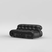Soriana Sofa / Black | 2-Seater
